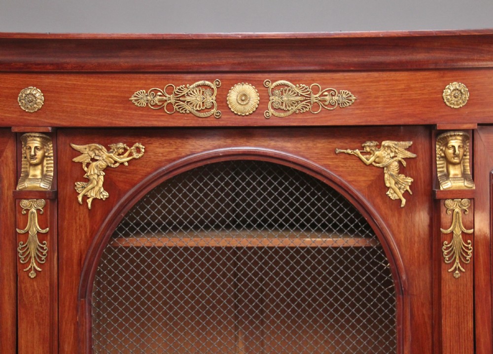 19th Century French mahogany bookcase View III