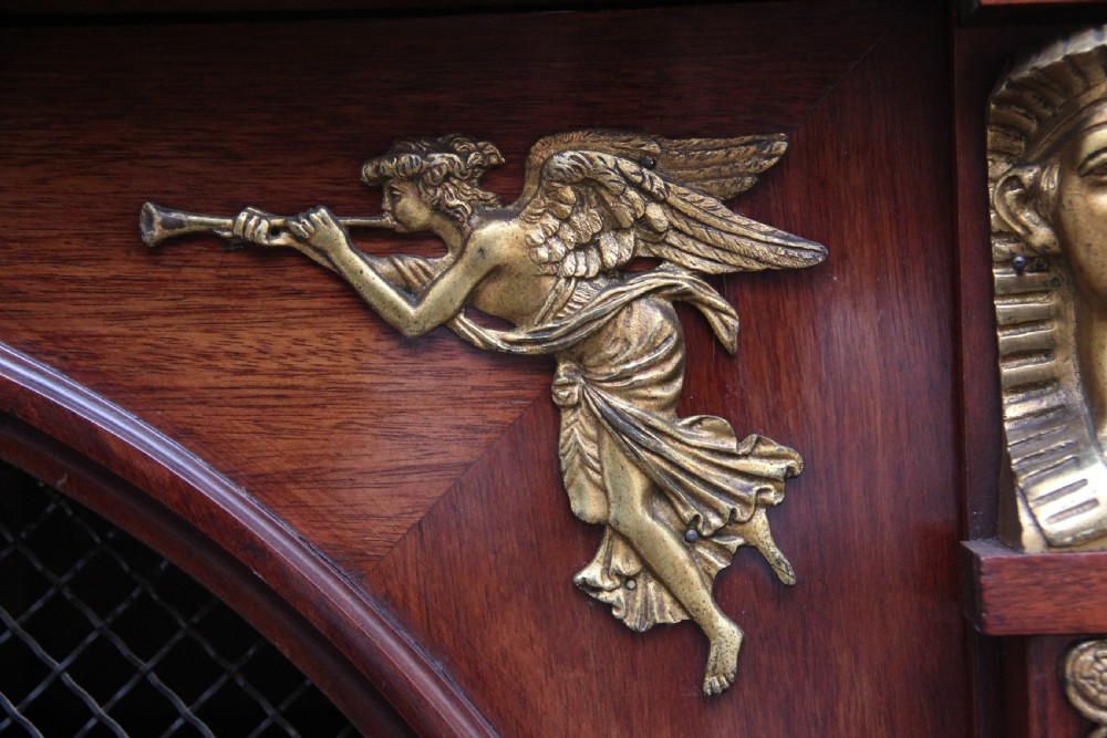 19th Century French mahogany bookcase View VI