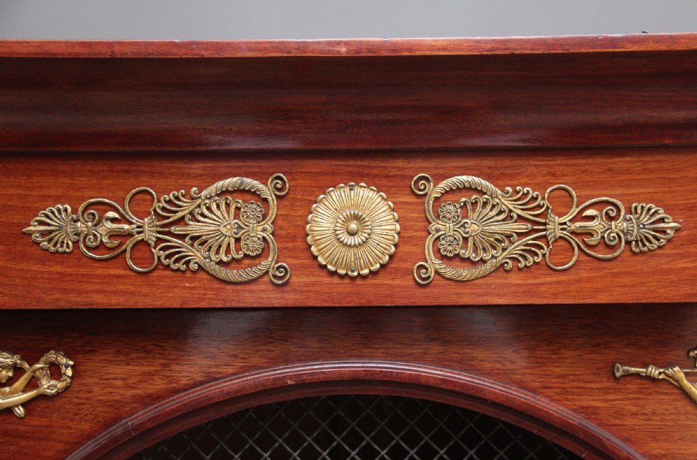 19th Century French mahogany bookcase View VIII