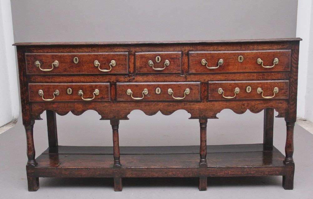 18th Century antique oak dresser