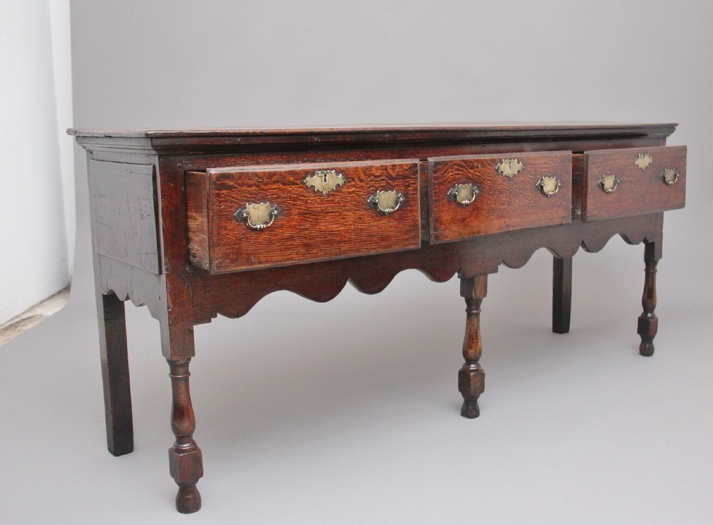 Mid 18th Century antique oak dresser View IV