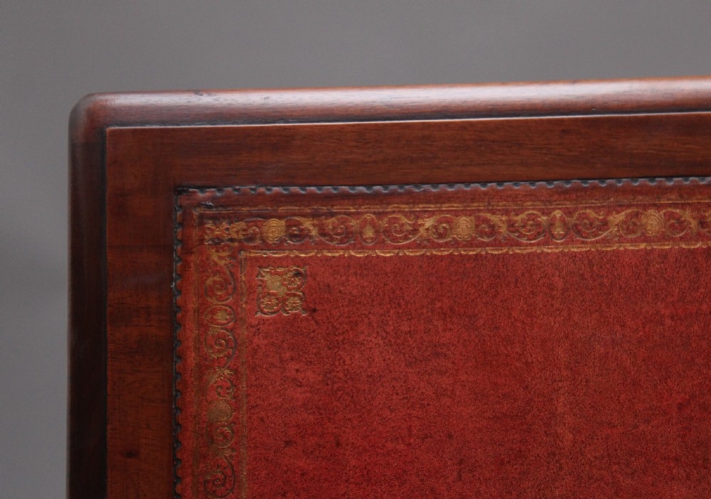 Mid 19th Century antique mahogany partners desk View IV