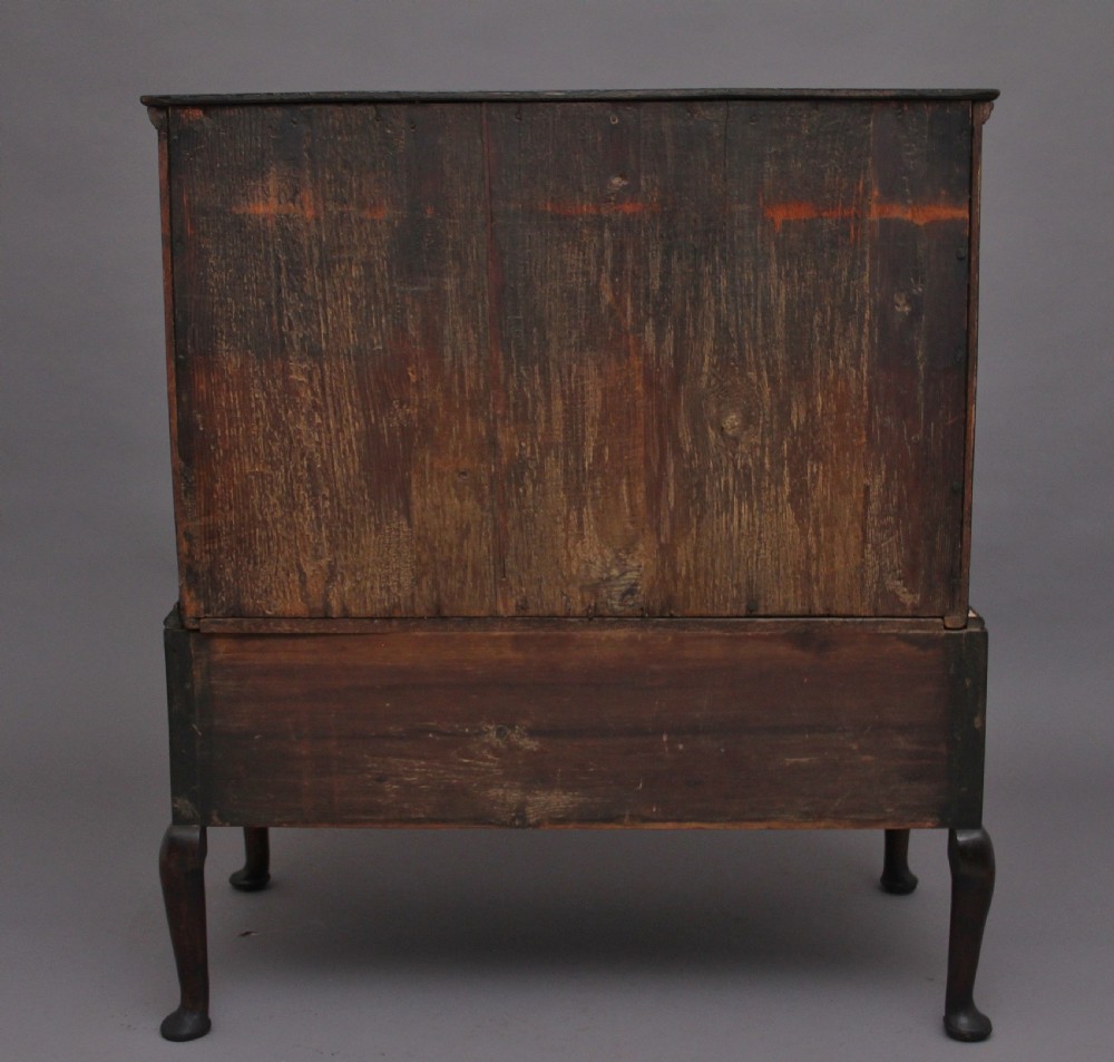 18TH CENTURY OAK CHEST ON STAND View II