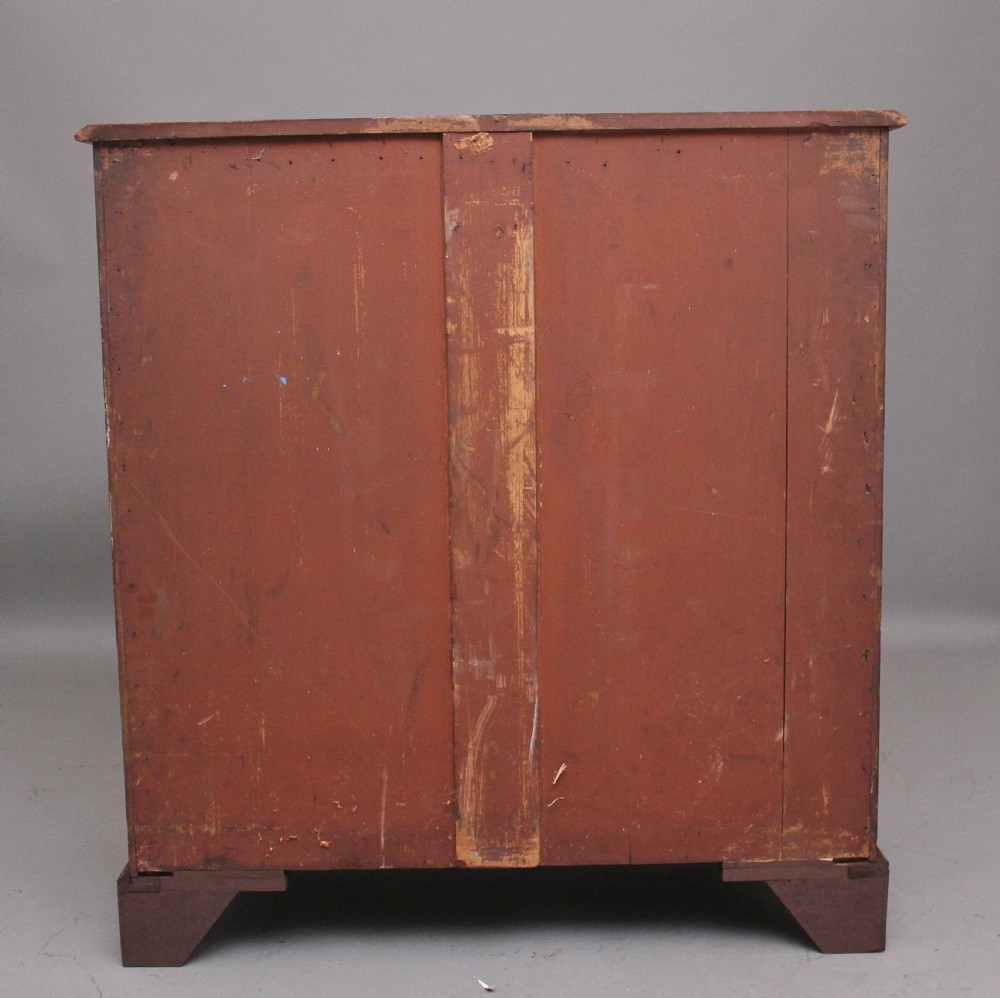 19th Century antique mahogany chest of drawers View V