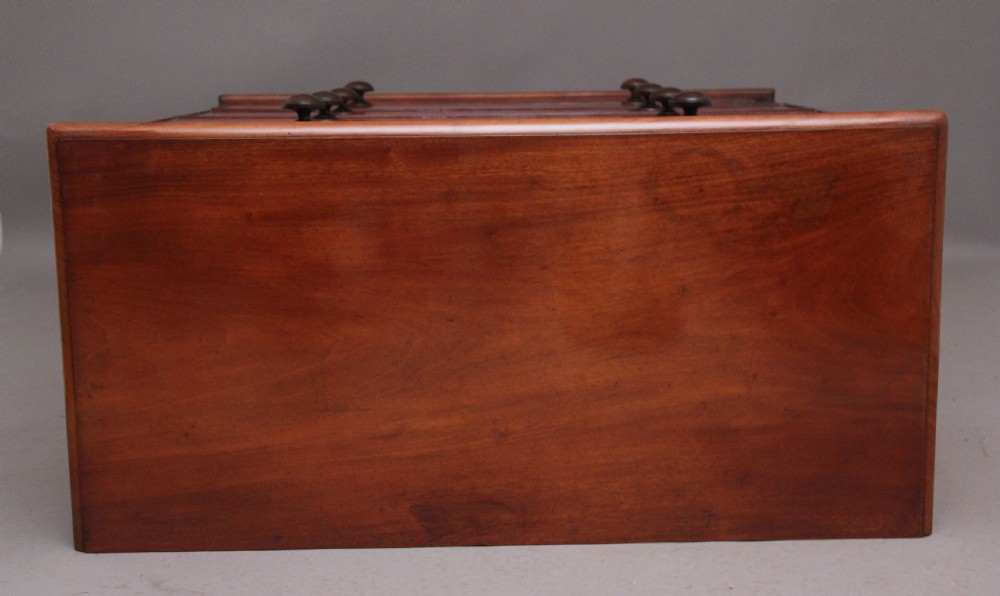 19th Century antique mahogany chest of drawers View VII