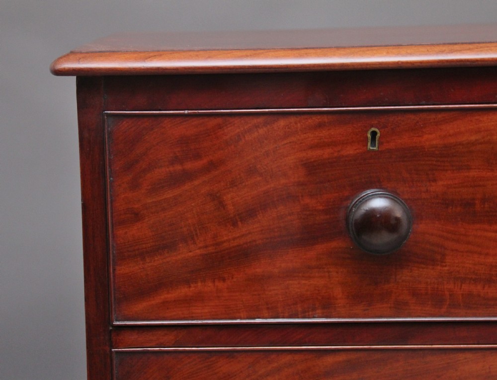 19th Century antique mahogany chest of drawers View VIII