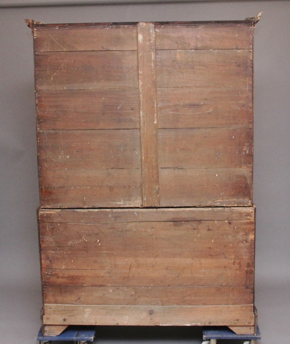 18th Century oak press cupboard View VIII