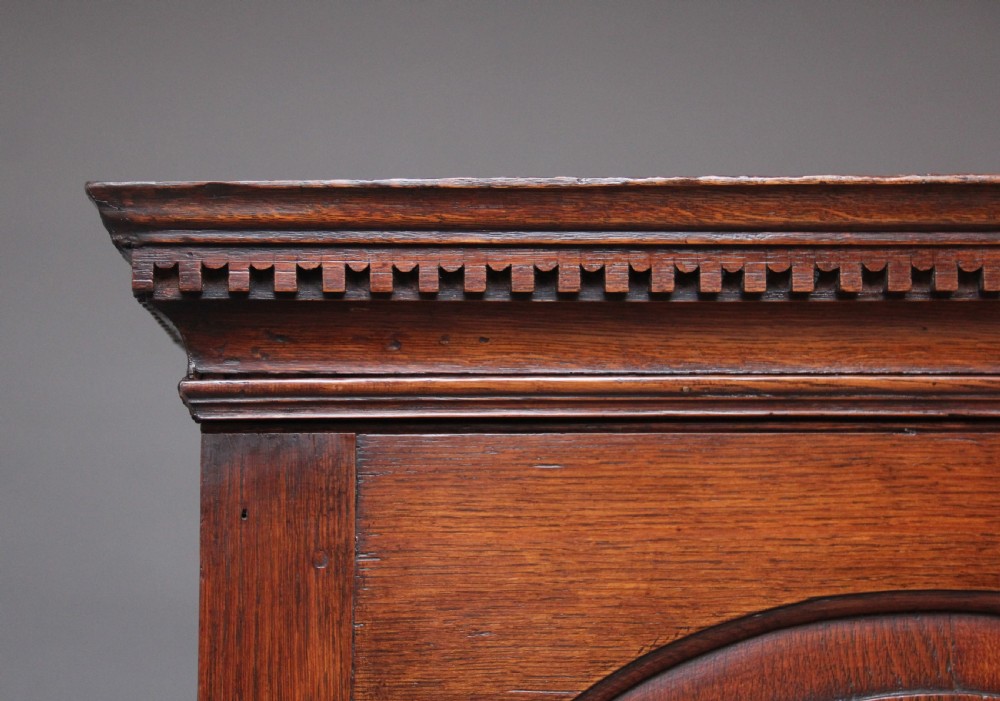 18th Century oak press cupboard View X