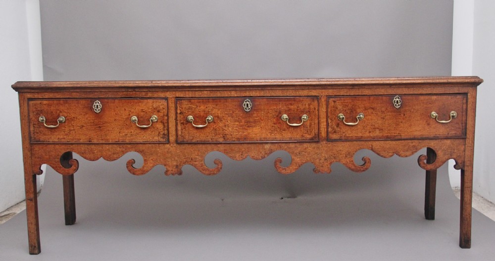 Mid 18th Century antique oak dresser