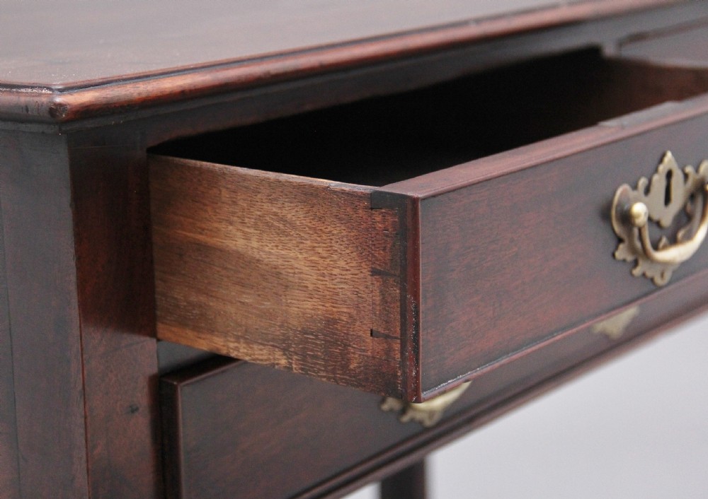 18th Century mahogany side table View IV