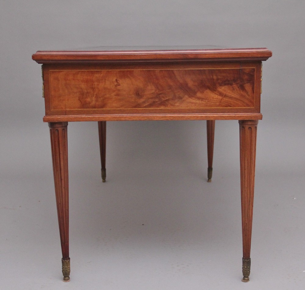 19th Century French desk and matching desk chair View IV