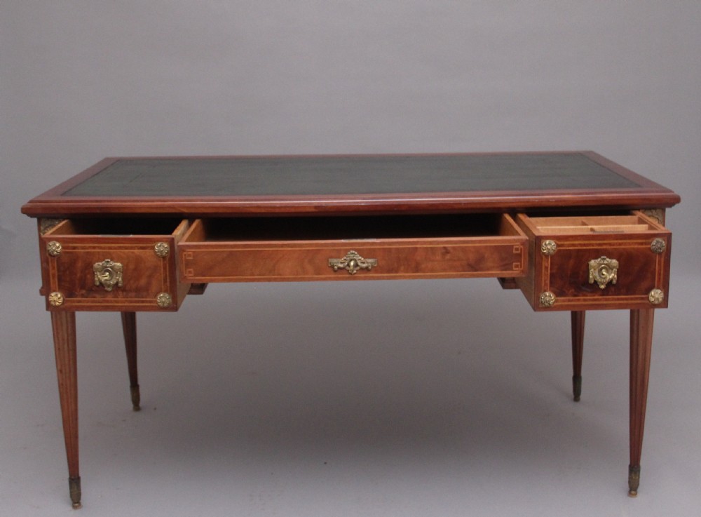 19th Century French desk and matching desk chair View IX