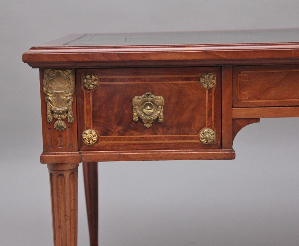 19th Century French desk and matching desk chair View XIV