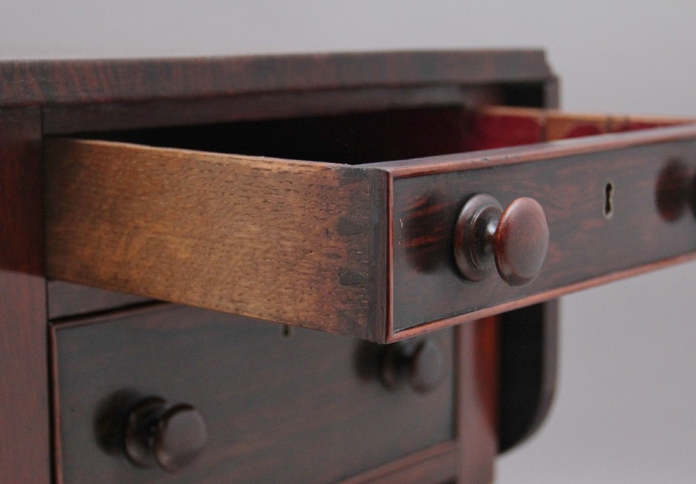 19th Century antique rosewood drop leaf side table  View XI