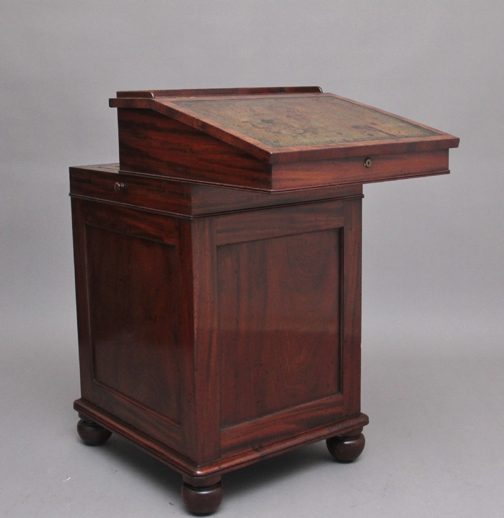 Early 19th Century mahogany davenport by Gillows of Lancaster View II