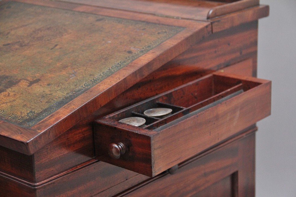 Early 19th Century mahogany davenport by Gillows of Lancaster View IX