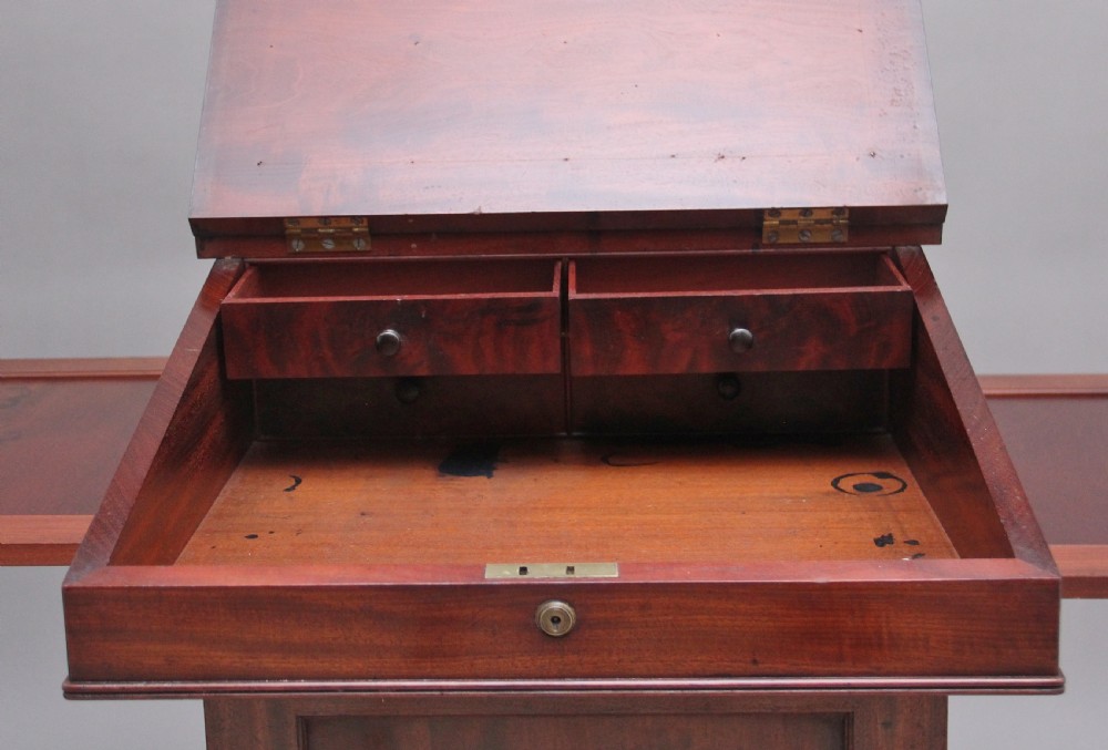 Early 19th Century mahogany davenport by Gillows of Lancaster View XII