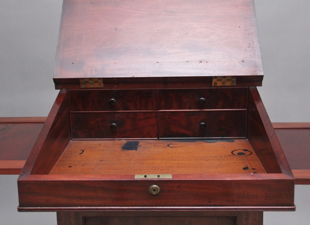 Early 19th Century mahogany davenport by Gillows of Lancaster View XIII