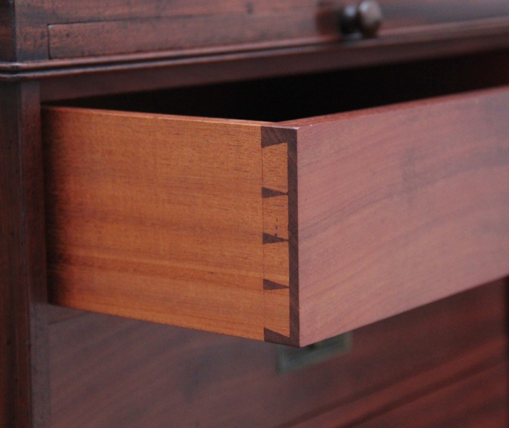 Early 19th Century mahogany davenport by Gillows of Lancaster View XIV