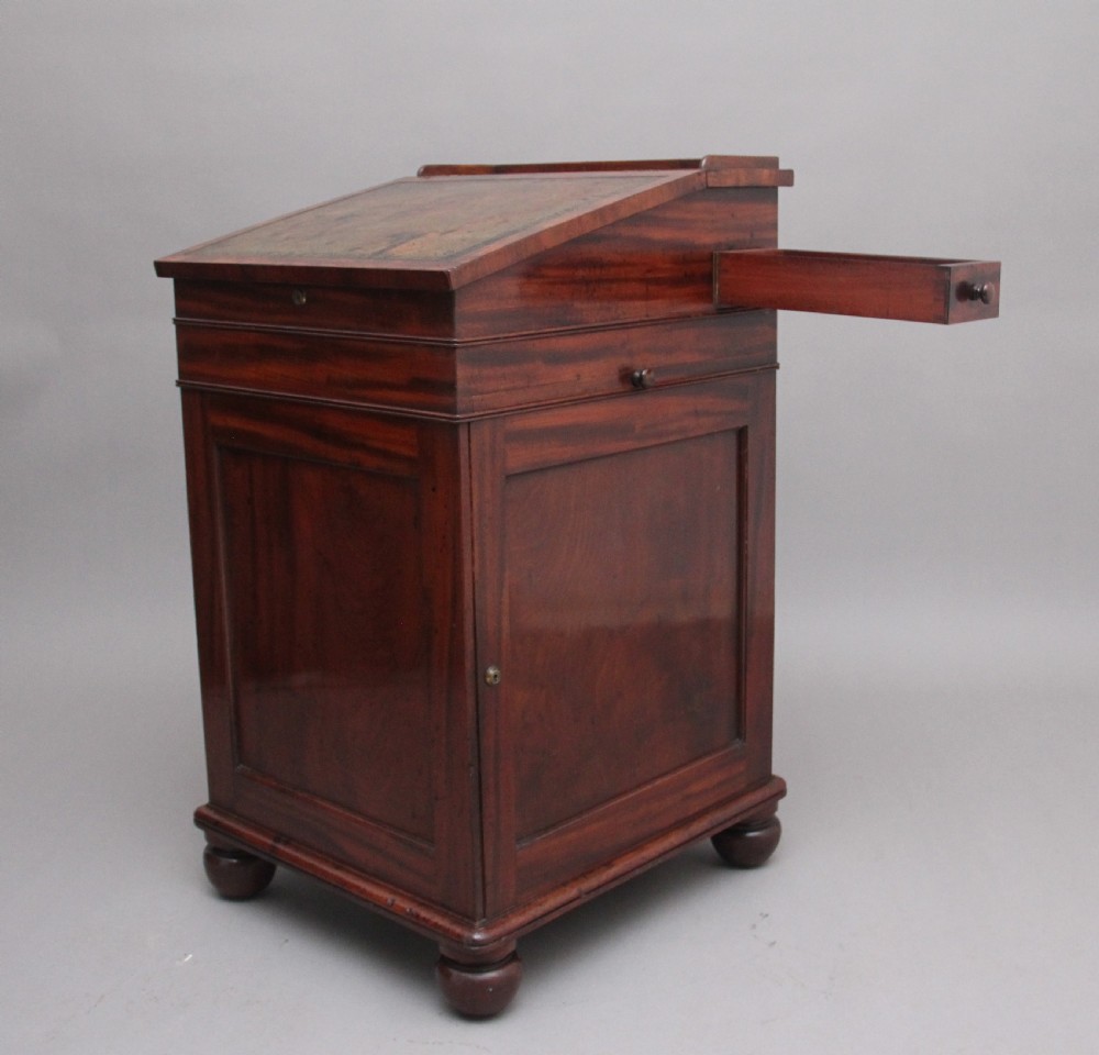 Early 19th Century mahogany davenport by Gillows of Lancaster View XV