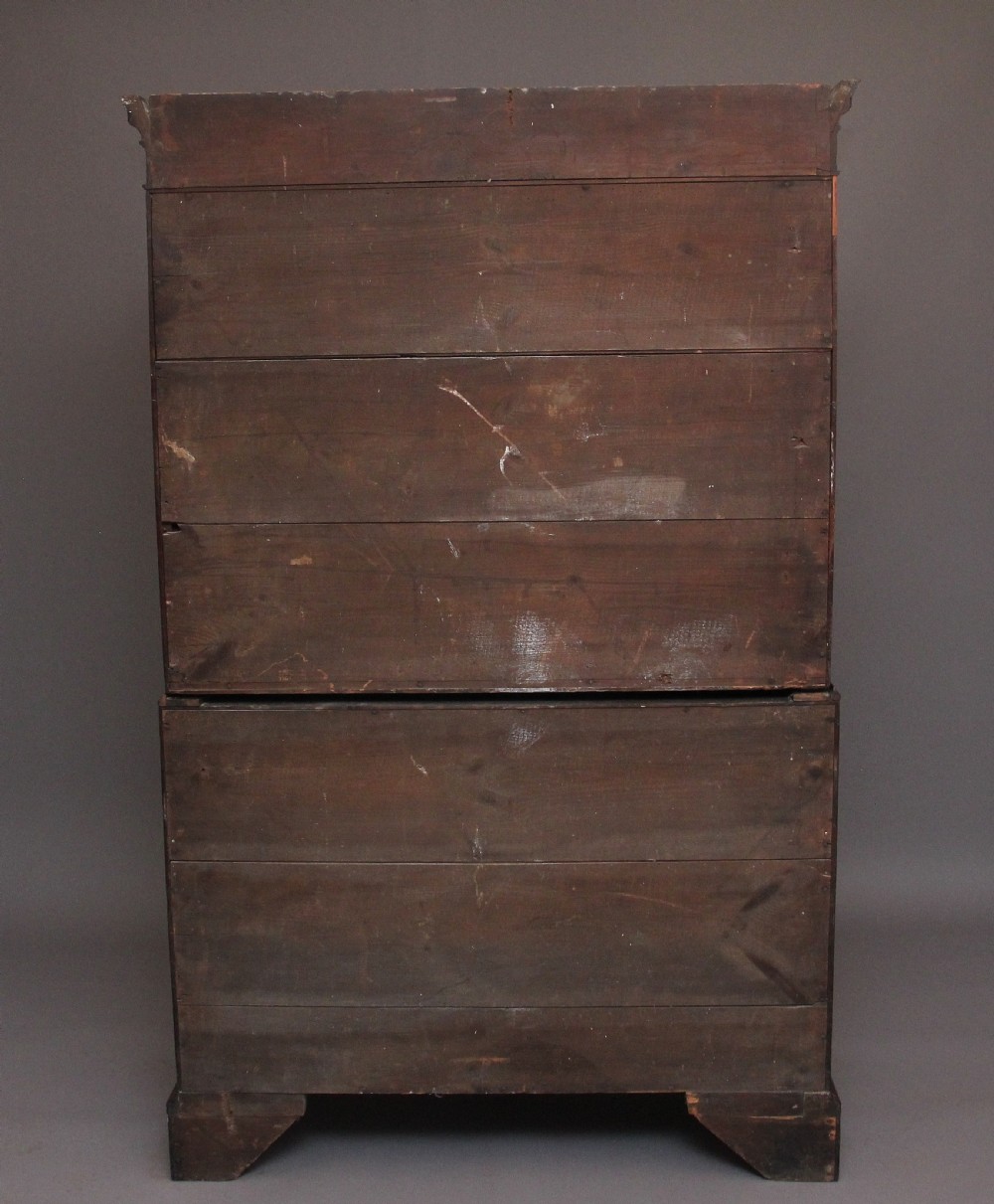 18th Century antique Georgian mahogany chest on chest View VII