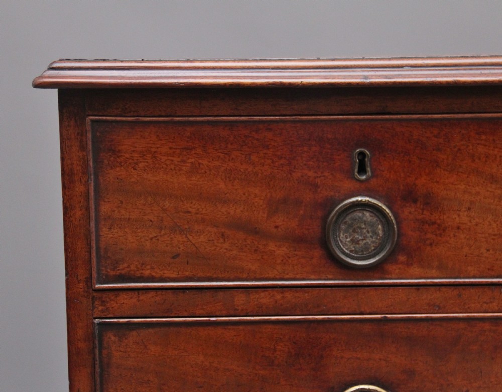 Early 19th Century antique mahogany chest of drawers View IX