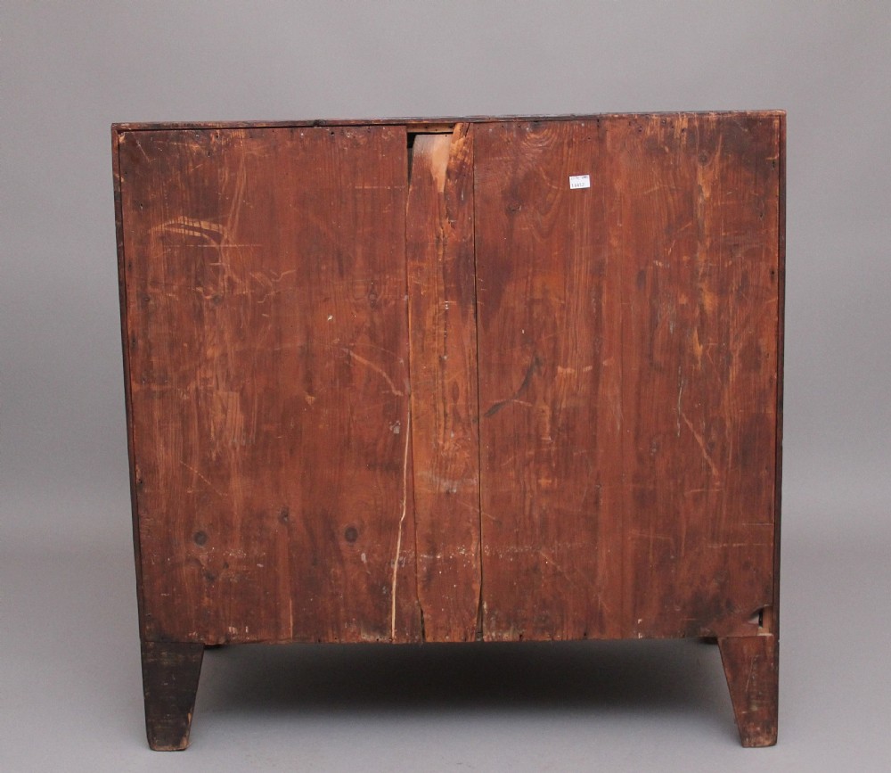 Early 19th Century mahogany bowfront chest View V