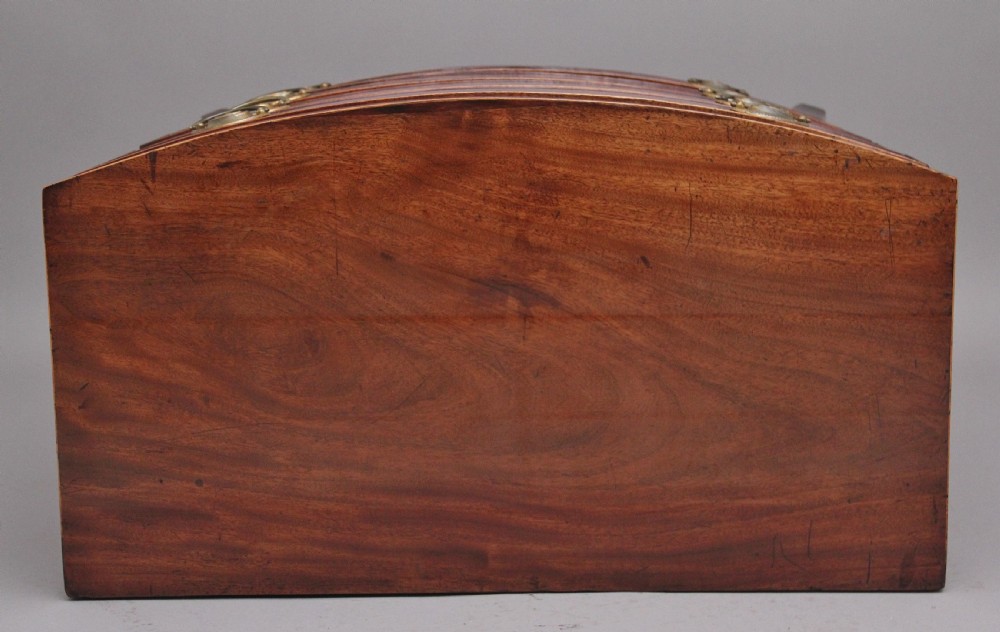 Early 19th Century mahogany bowfront chest View VII