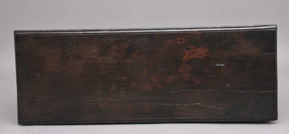 17th Century antique oak coffer View VI
