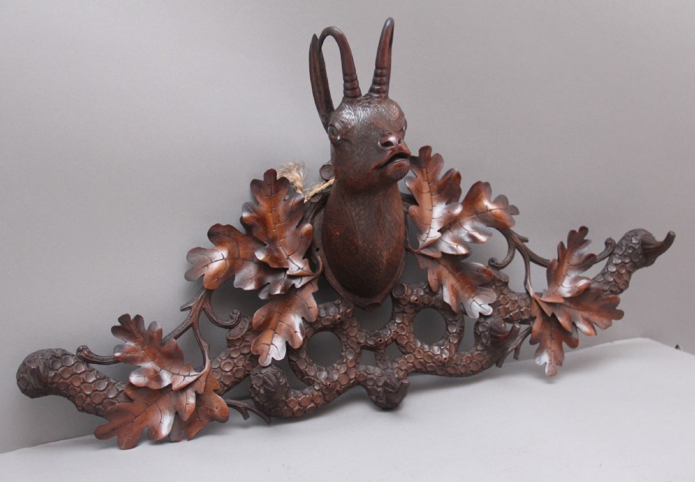 19th Century black forest coat rack View III
