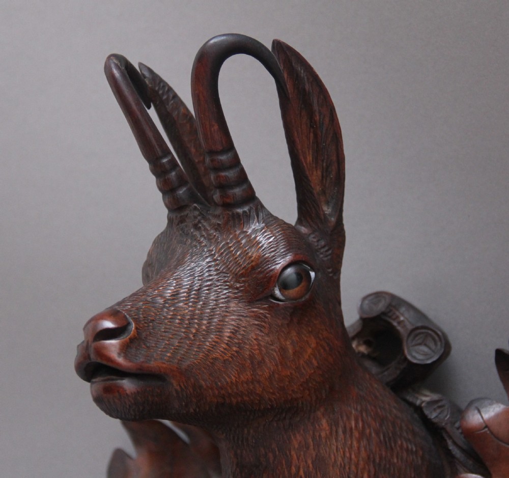 19th Century black forest coat rack View V