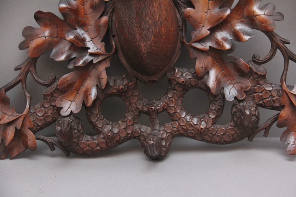 19th Century black forest coat rack View VI