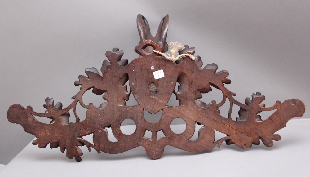 19th Century black forest coat rack View IX