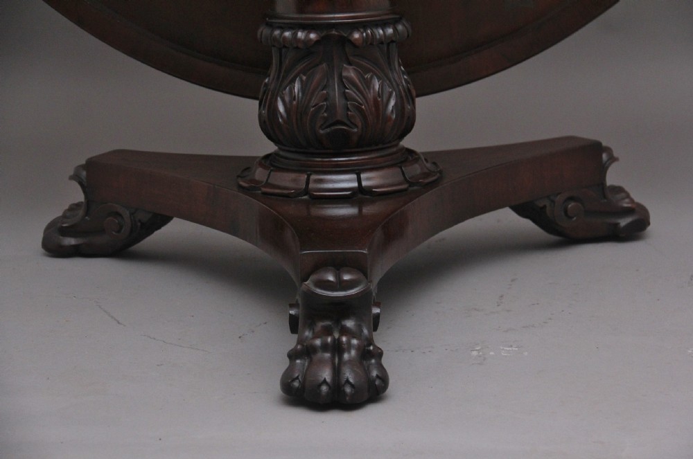 Early 19th Century rosewood breakfast table View VIII