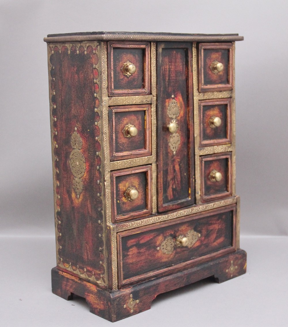 19th Century brass mounted table cabinet View IV