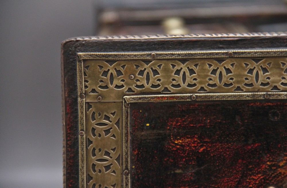 19th Century brass mounted table cabinet View XI