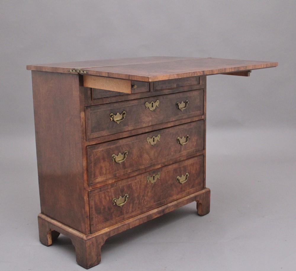 Early 20th Century walnut bachelors chest View VI