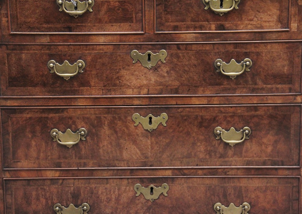 Early 20th Century walnut bachelors chest View XII