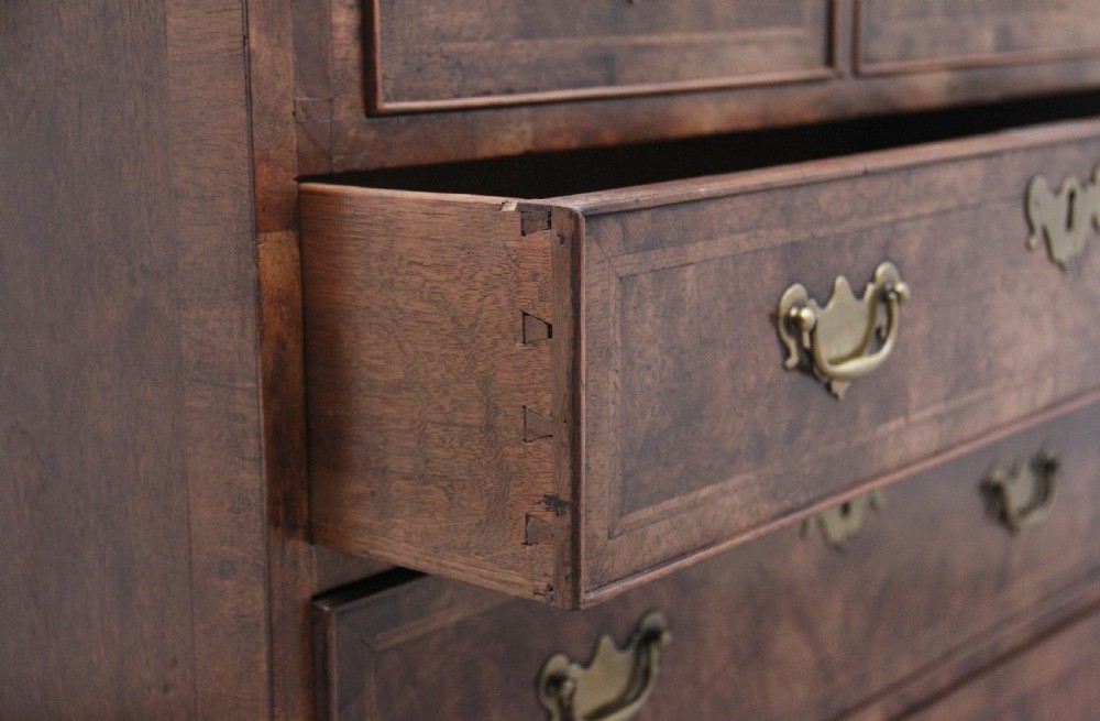 Early 20th Century walnut bachelors chest View XIII