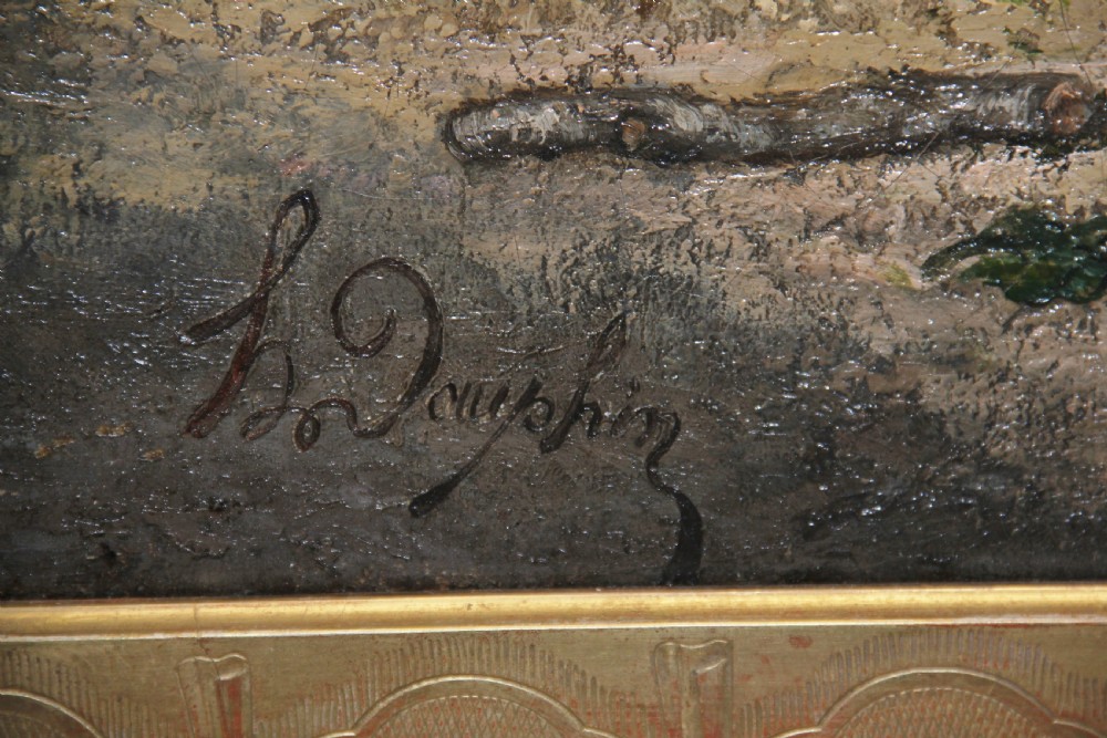 19th Century fine quality oil painting  View XI