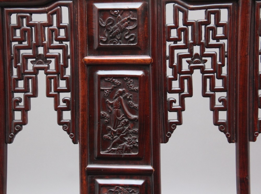 Rare early 20th Century Chinese officials folding chair View X