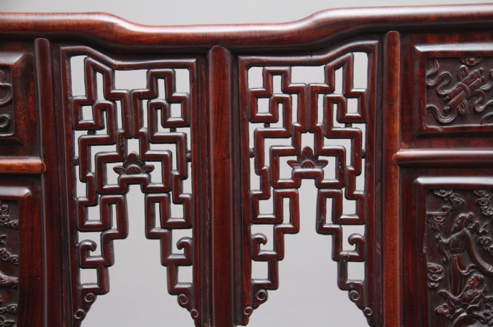 Rare early 20th Century Chinese officials folding chair View XI