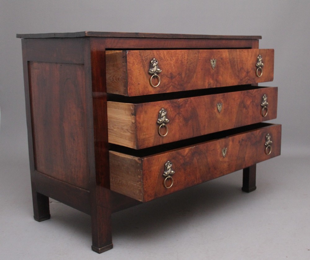 Early 19th Century French walnut chest of drawers View VI