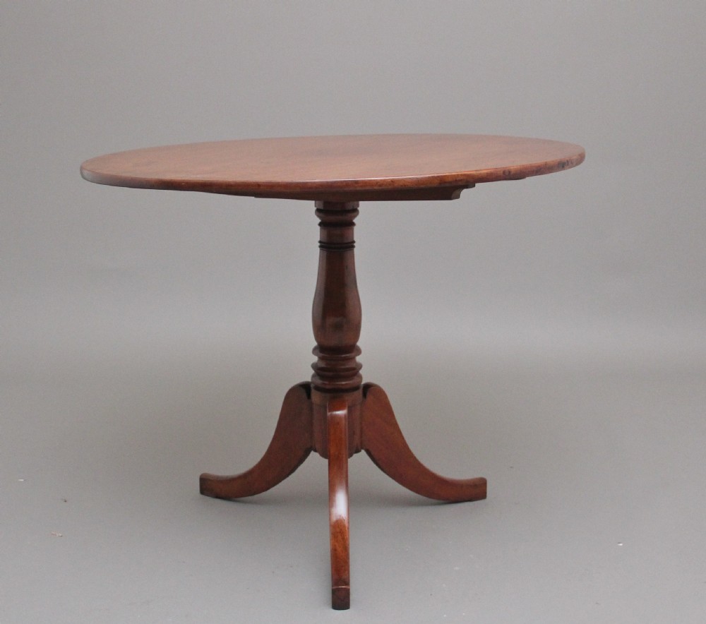 Early 19th Century mahogany tripod table View VII