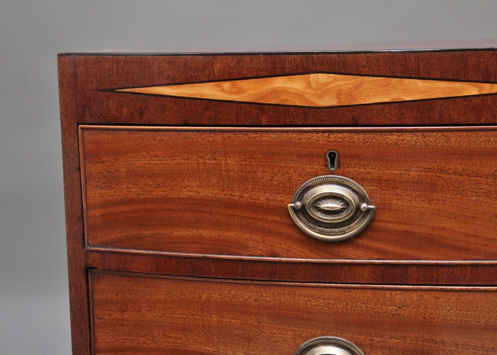 Early 19th Century antique mahogany chest of drawers View II