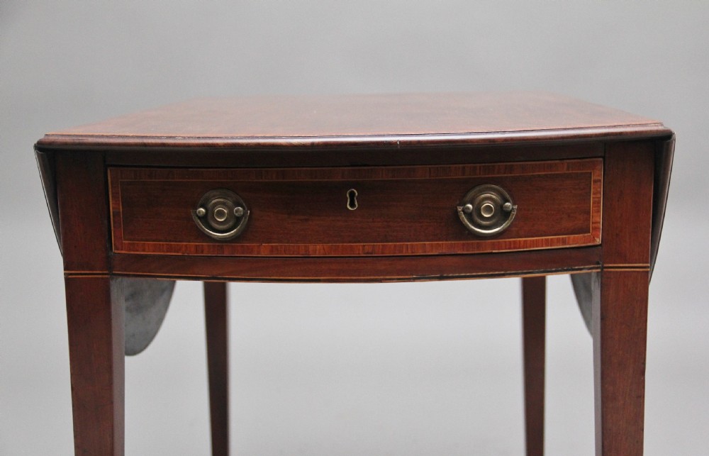 18th Century mahogany Pembroke table View VIII