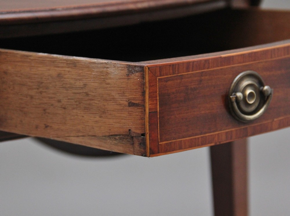 18th Century mahogany Pembroke table View IX