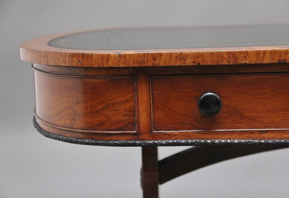A superb quality early 19th Century oak partners writing desk View XIII
