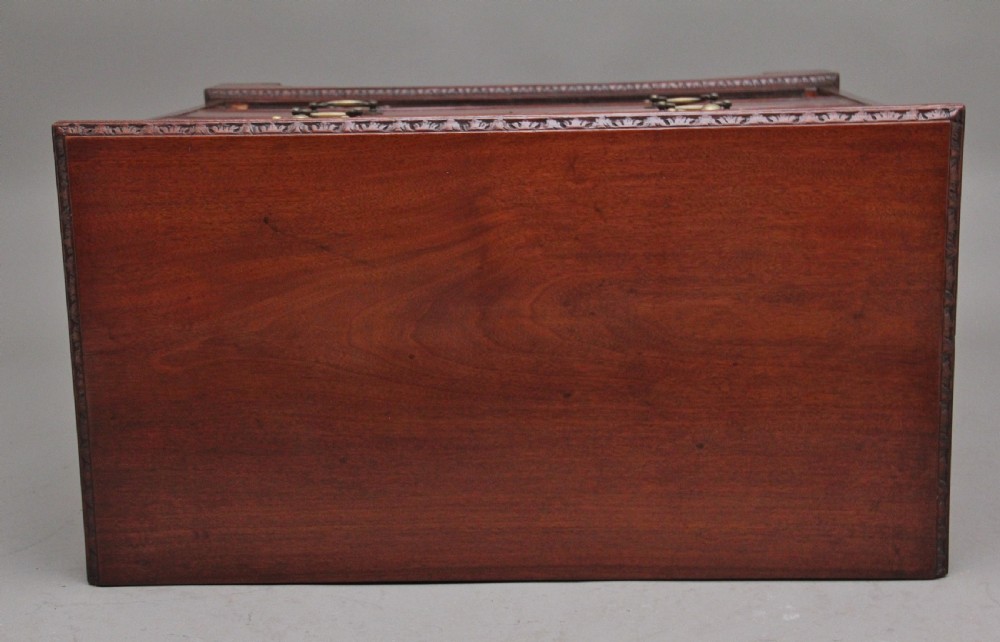 18th Century Georgian mahogany chest of drawers View IX