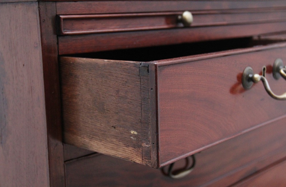 18th Century Georgian mahogany chest of drawers View XI